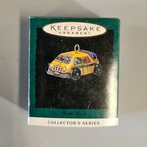 Hallmark KeepSake Miniature Ornament Series On the Road #2 Pressed Tin 1994